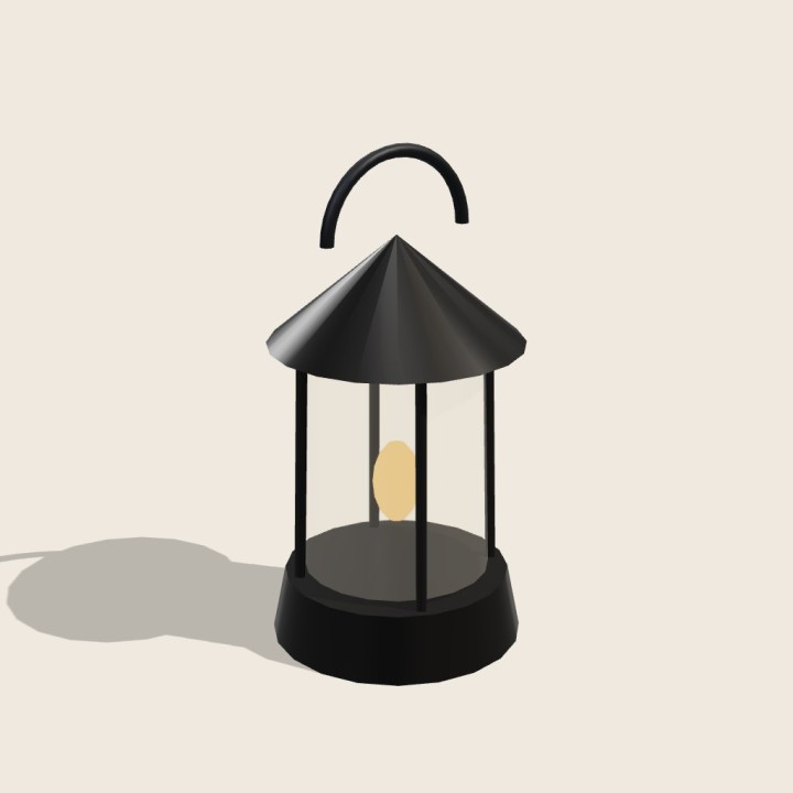 Farol Candil · Negro