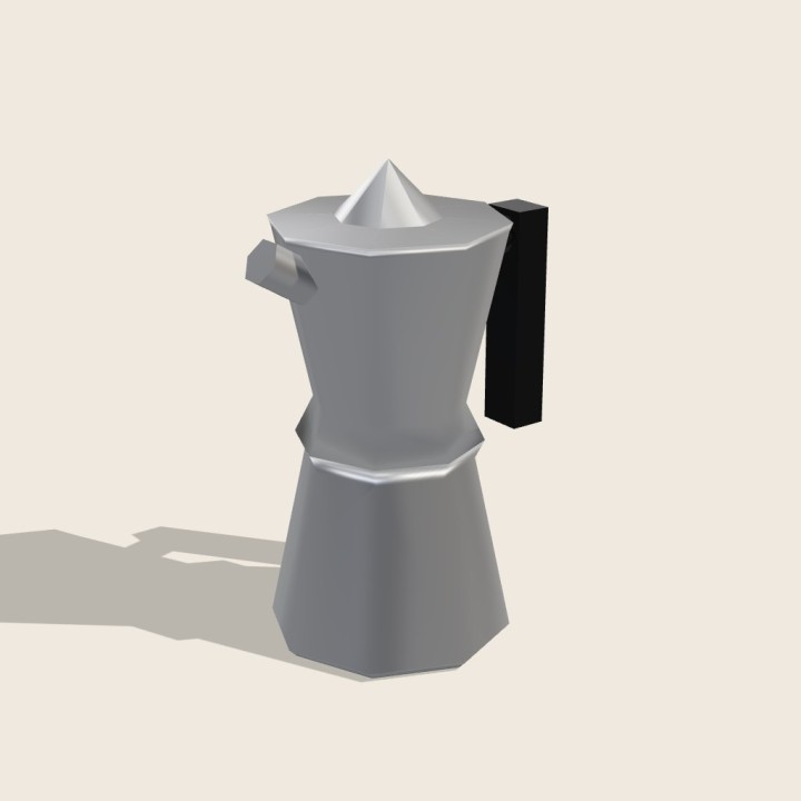Cafetera Moka Alba · Aluminio